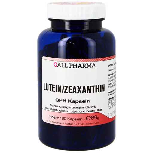 LUTEIN ZEAXANTHIN GPH Capsules