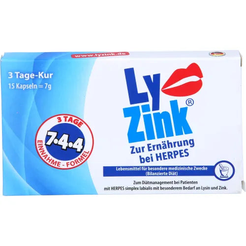 LY ZINC AGAINST HERPES Pharma capsules