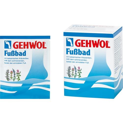 Lavender, rosemary and thyme, GEHWOL foot bath portion bottle