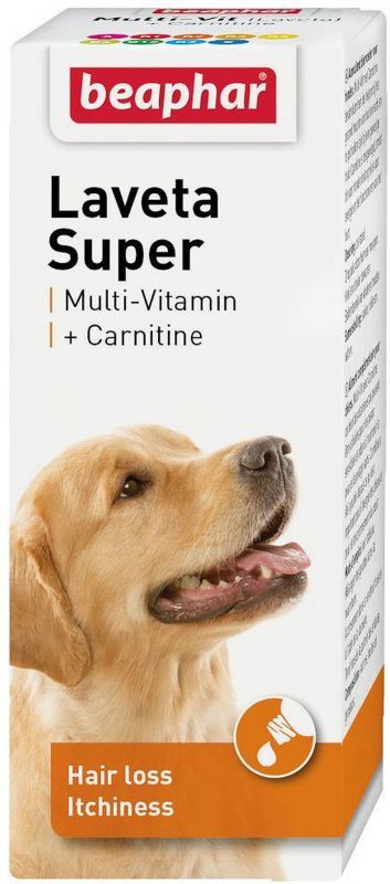 Laveta Super Dog Coat regenerating agent for dogs drops - UKDorf
