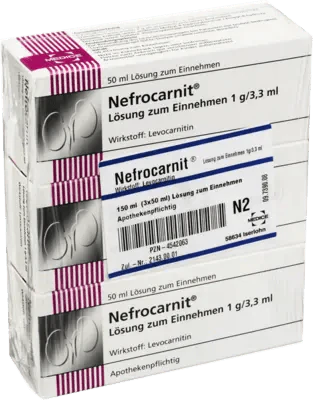 Levocarnitine, Treatment of carnitine deficiency in dialysis treatment, NEFROCARNIT - UKDorf