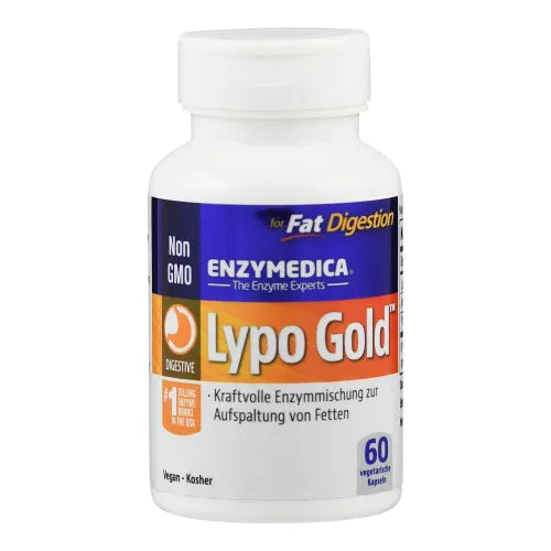 Lipase, Amylase, Protease, LYPO Gold Capsules - UKDorf