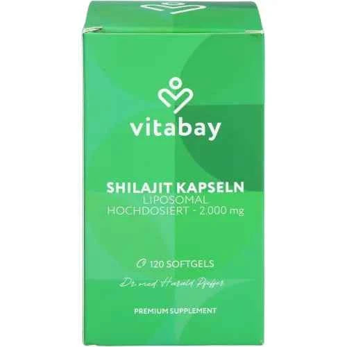 Liposomal Mumijo Shilajit 1000mg high-dose softgels, 120 tablets