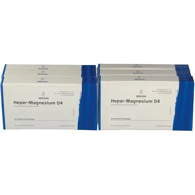 Liver dysfunction, chronic liver inflammation, depression, HEPAR MAGNESIUM D 4 ampoules - UKDorf
