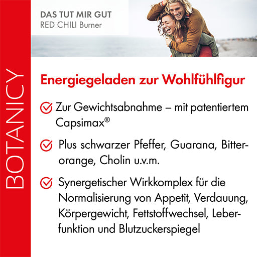 Lose weight fast, RED CHILI Burner with Capsimax capsules - UKDorf