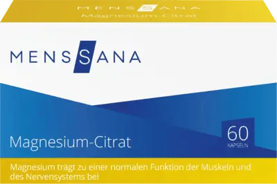 MAGNESIUM CITRATE MensSana capsules - UKDorf