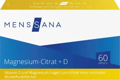 MAGNESIUM CITRATE+D MensSana capsules - UKDorf