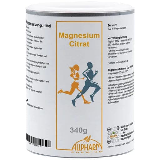 MAGNESIUM CITRATE powder storage jar - UKDorf