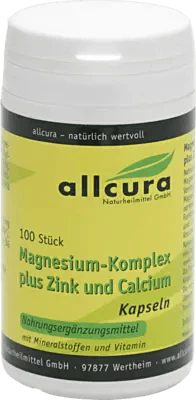 MAGNESIUM COMPLEX Zinc, Calcium, Vitamin B 6 Capsules - UKDorf