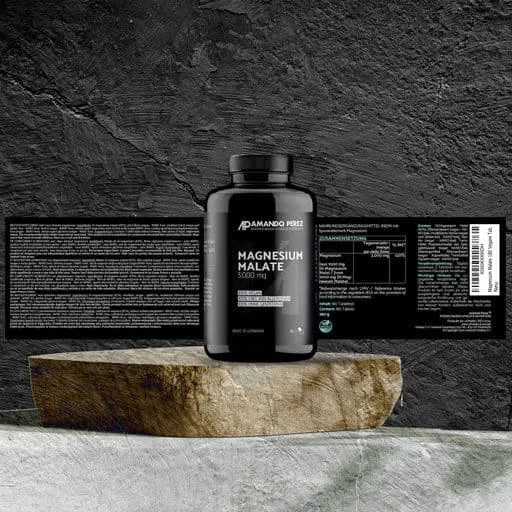 MAGNESIUM MALATE 3000 mg vegan tablets - UKDorf
