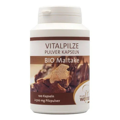 MAITAKE ORGANIC Powder Capsules - UKDorf