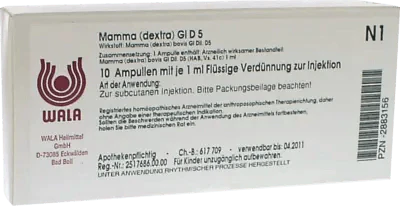 MAMMA DEXTRA GL D 5 ampoules - UKDorf