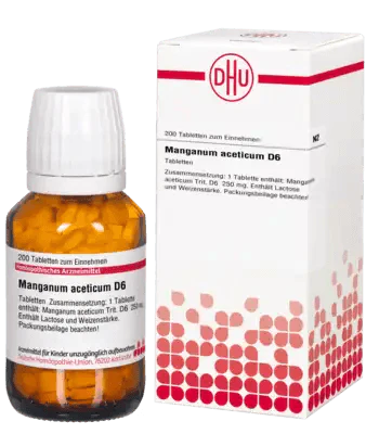 MANGANUM ACETICUM D 6 tablets - UKDorf