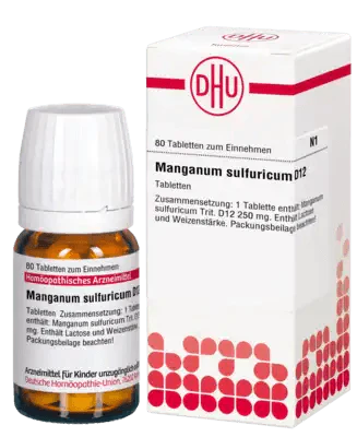 MANGANUM SULFURICUM D 12 tablets - UKDorf