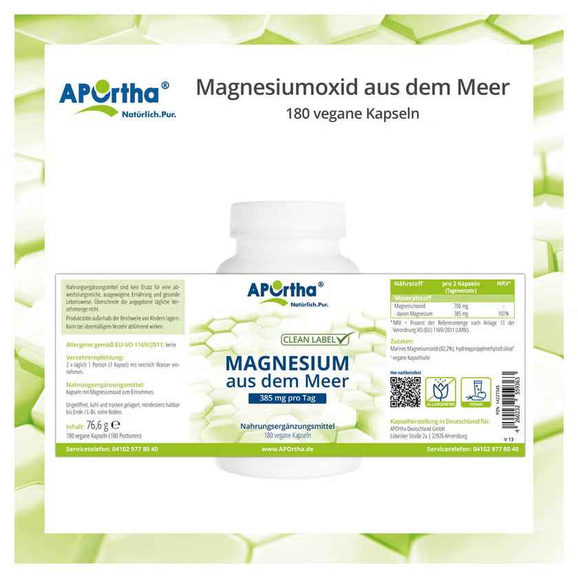 MARINES Magnesium from Seawater Capsules