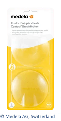 MEDELA Nipple Shield Contact L w. storage box - UKDorf