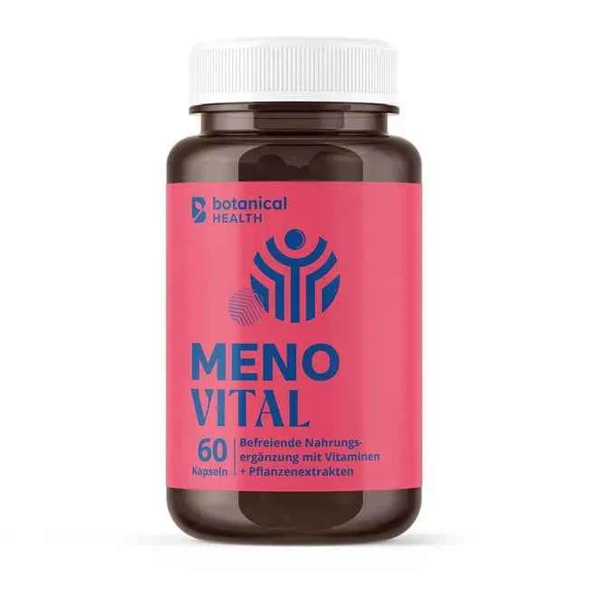 MENO VITAL Rhubarb Red Clover Grape Seed Vit. Capsules