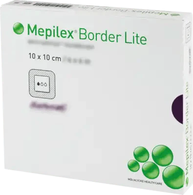 MEPILEX Border Lite foam connector 10x10 cm sterile - UKDorf