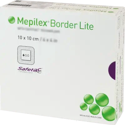 MEPILEX Border Lite foam connector 10x10 cm sterile - UKDorf