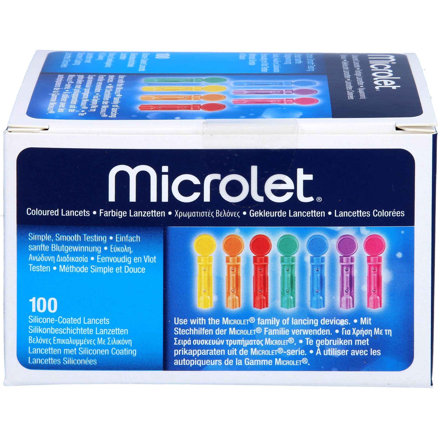 MICROLET colored lancets