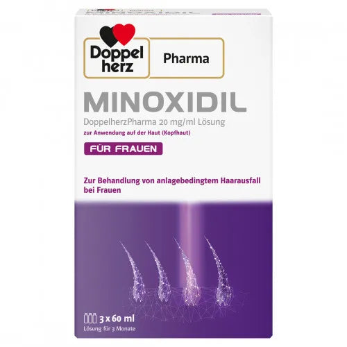 MINOXIDIL DoppelherzPhar.20mg/ml Lsg.App.Skin Woman - UKDorf