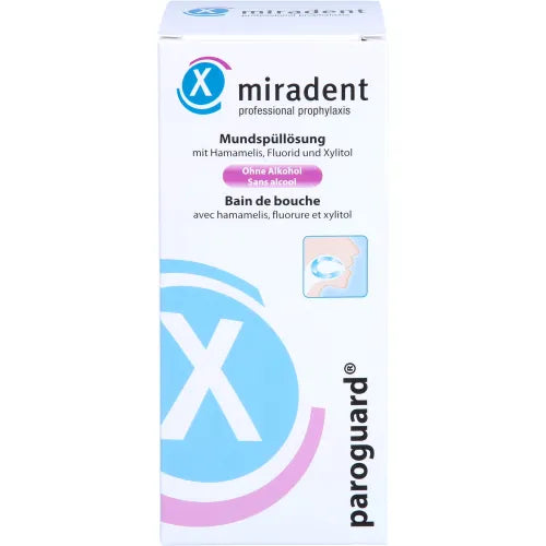 MIRADENT mouthwash paroguard chx 0.20% 200 ml