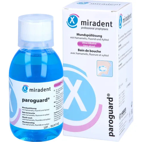 MIRADENT mouthwash paroguard chx 0.20% 200 ml