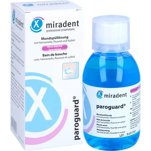 MIRADENT mouthwash paroguard chx 0.20% 200 ml