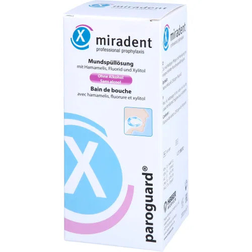 MIRADENT mouthwash paroguard chx 0.20% 200 ml