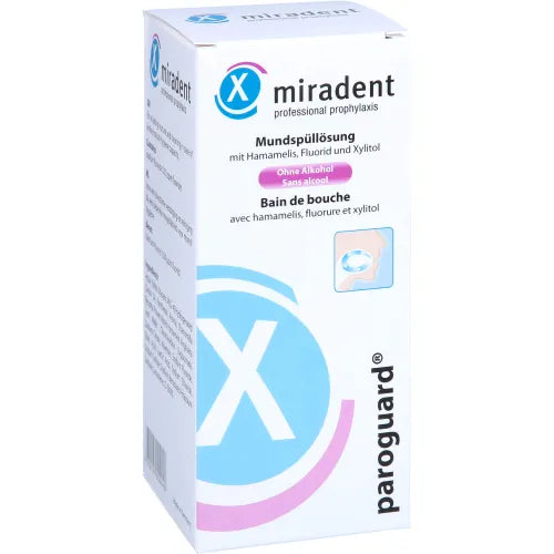 MIRADENT mouthwash paroguard chx 0.20% 200 ml