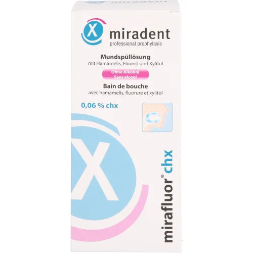 MIRADENT mouthwash mirafluor chx 0.06% 500 ml