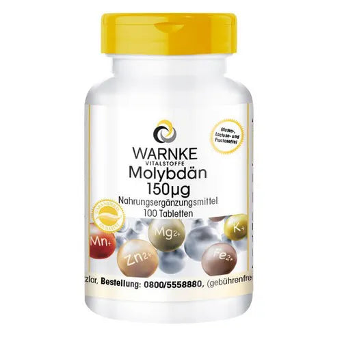 MOLYBDENUM 150 µg tablets - UKDorf