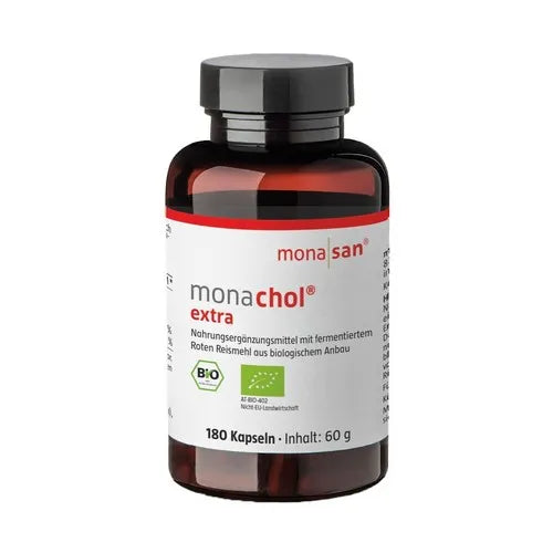 MONACHOL extra organic fermented red rice capsules - UKDorf
