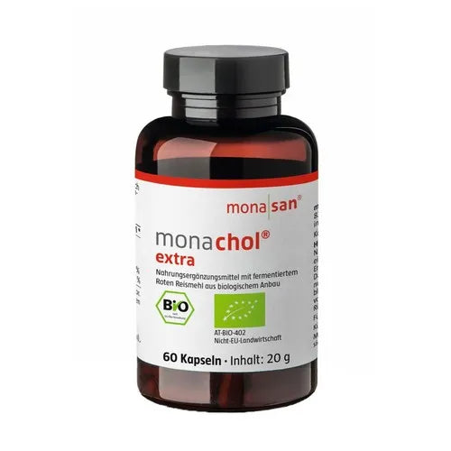 MONACHOL extra organic fermented red rice capsules - UKDorf