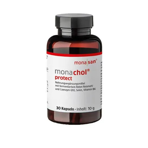 MONACHOL protect fermented red rice Q10 B6 capsules - UKDorf