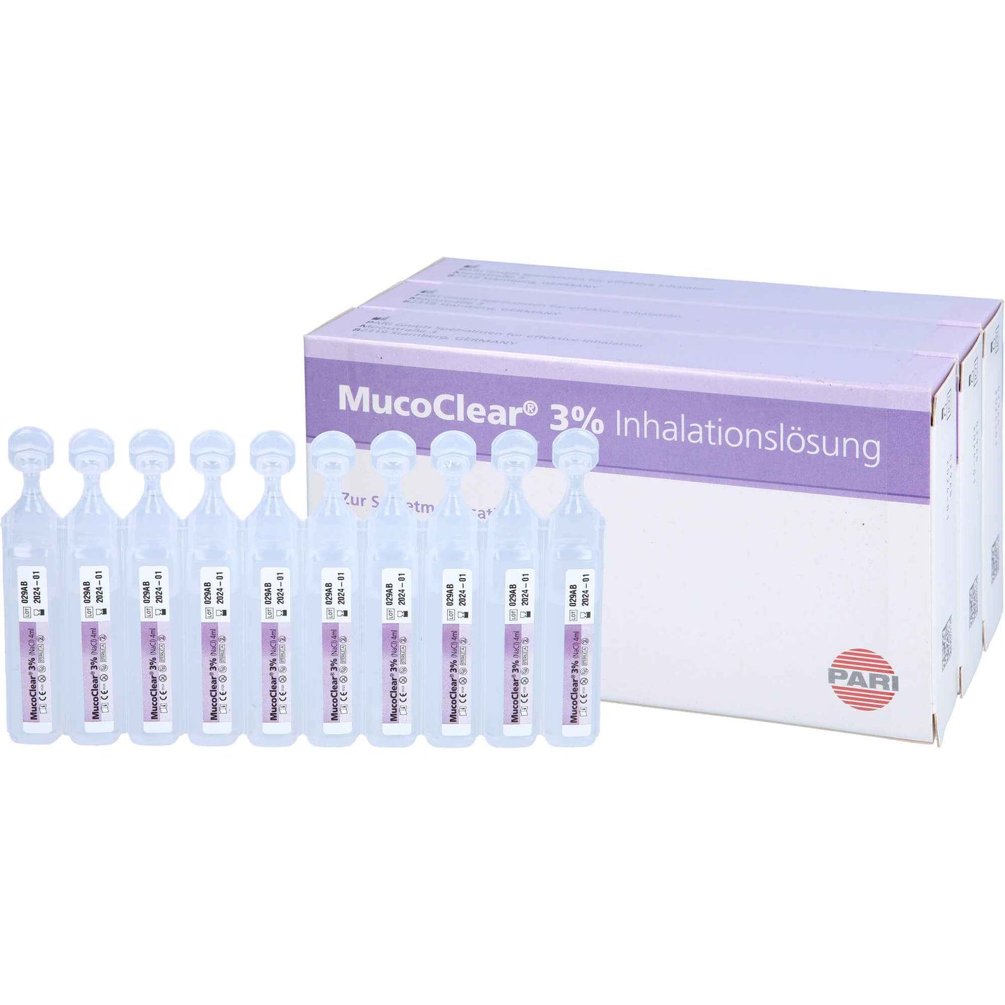 MUCOCLEAR 3% NaCl inhalation solution