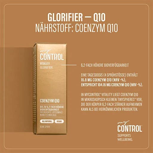 MY CONTROL Vitality Coenzyme Q10 Spray - UKDorf