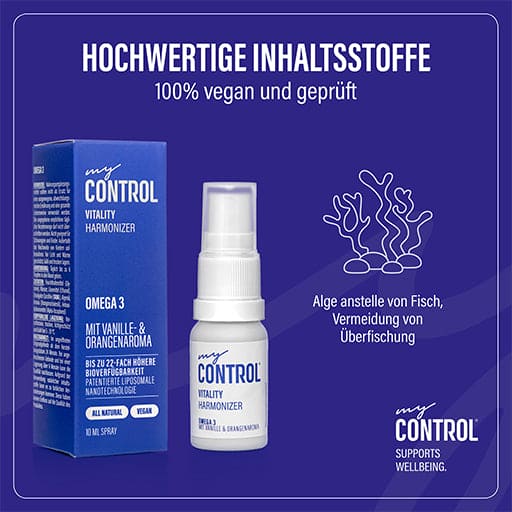 MY CONTROL Vitality Omega-3 Spray - UKDorf
