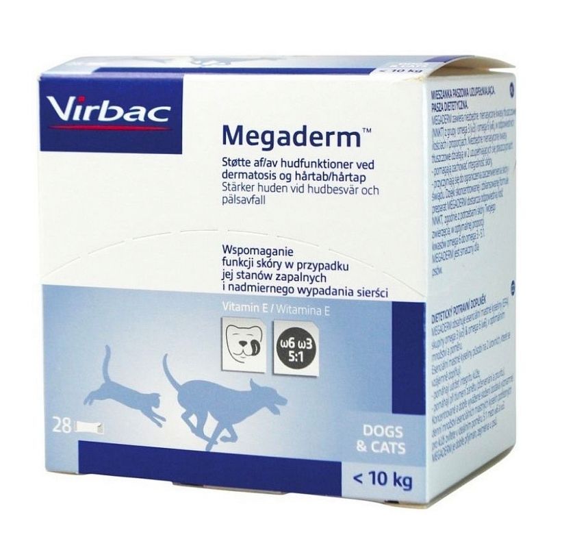 Megaderm Monodoses Skin Function Support for Dogs and Cats - UKDorf