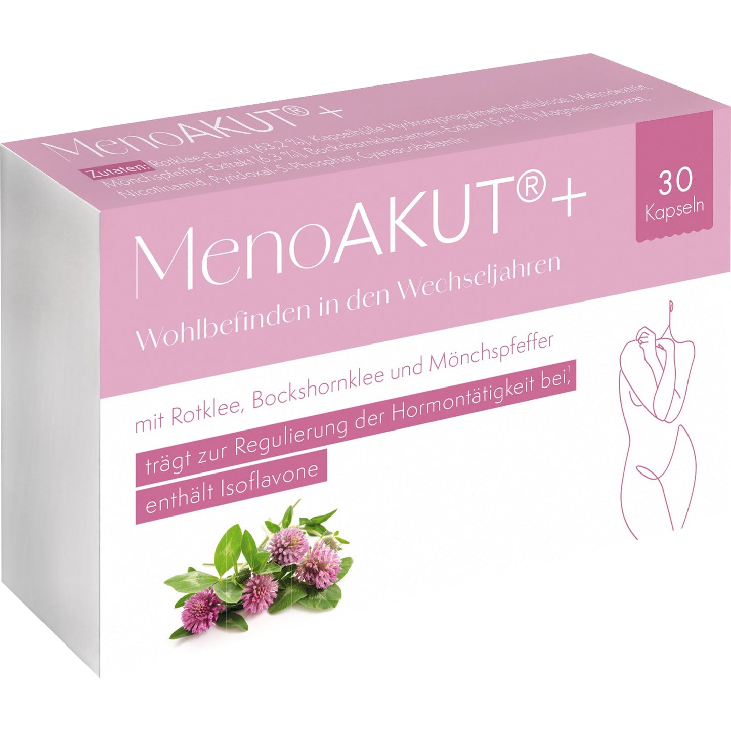 MenoAkut+ Menopause Support 30 Capsules