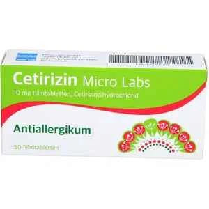 Micro Labs® Cetirizine 10 mg film-coated tablets