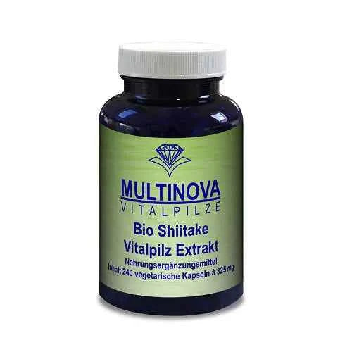 Minerals, potassium, calcium, phosphorus, iron, zinc, ORGANIC SHIITAKE extract capsules
