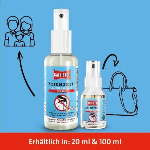 Mosquito and tick protection Pump spray mosquito repellent