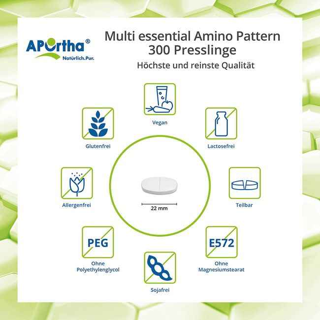 Multi essential Amino Pattern - amino acid tablets