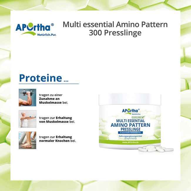 Multi essential Amino Pattern - amino acid tablets