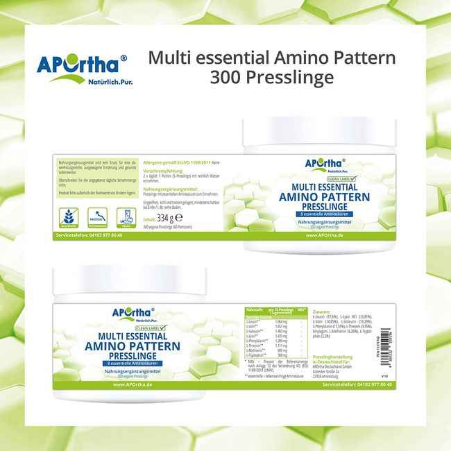 Multi essential Amino Pattern - amino acid tablets