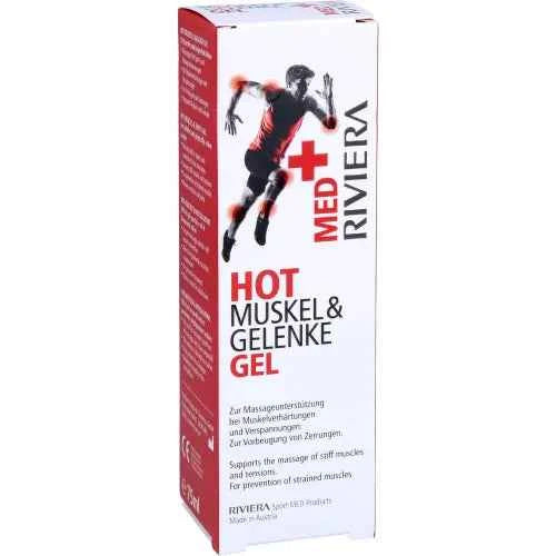Muscle stiffness and tension MED+ Hot Gel