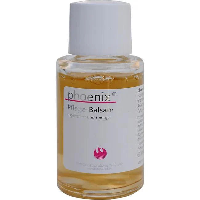Myrrh, arabic gum, arnica, rosemary, marigold, St. John's wort, Peru balsam, cajeput oil, PHOENIX CARE BALM - UKDorf