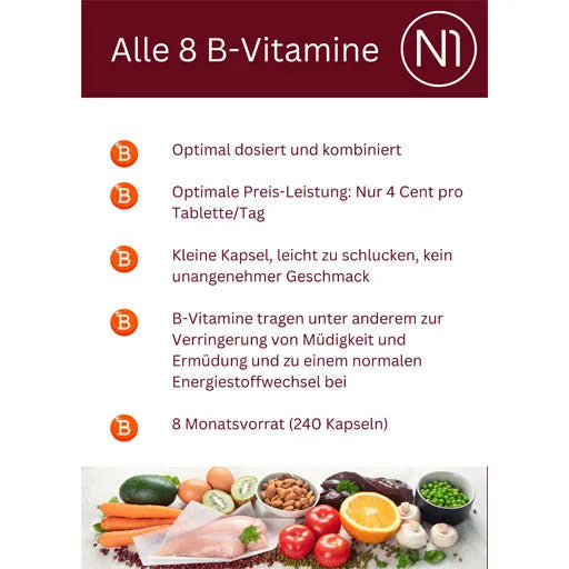 N1 Vitamin B Complex Tablets - UKDorf