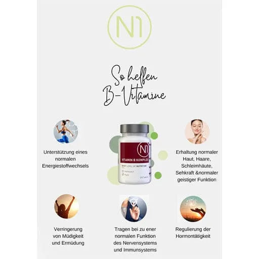 N1 Vitamin B Complex Tablets - UKDorf